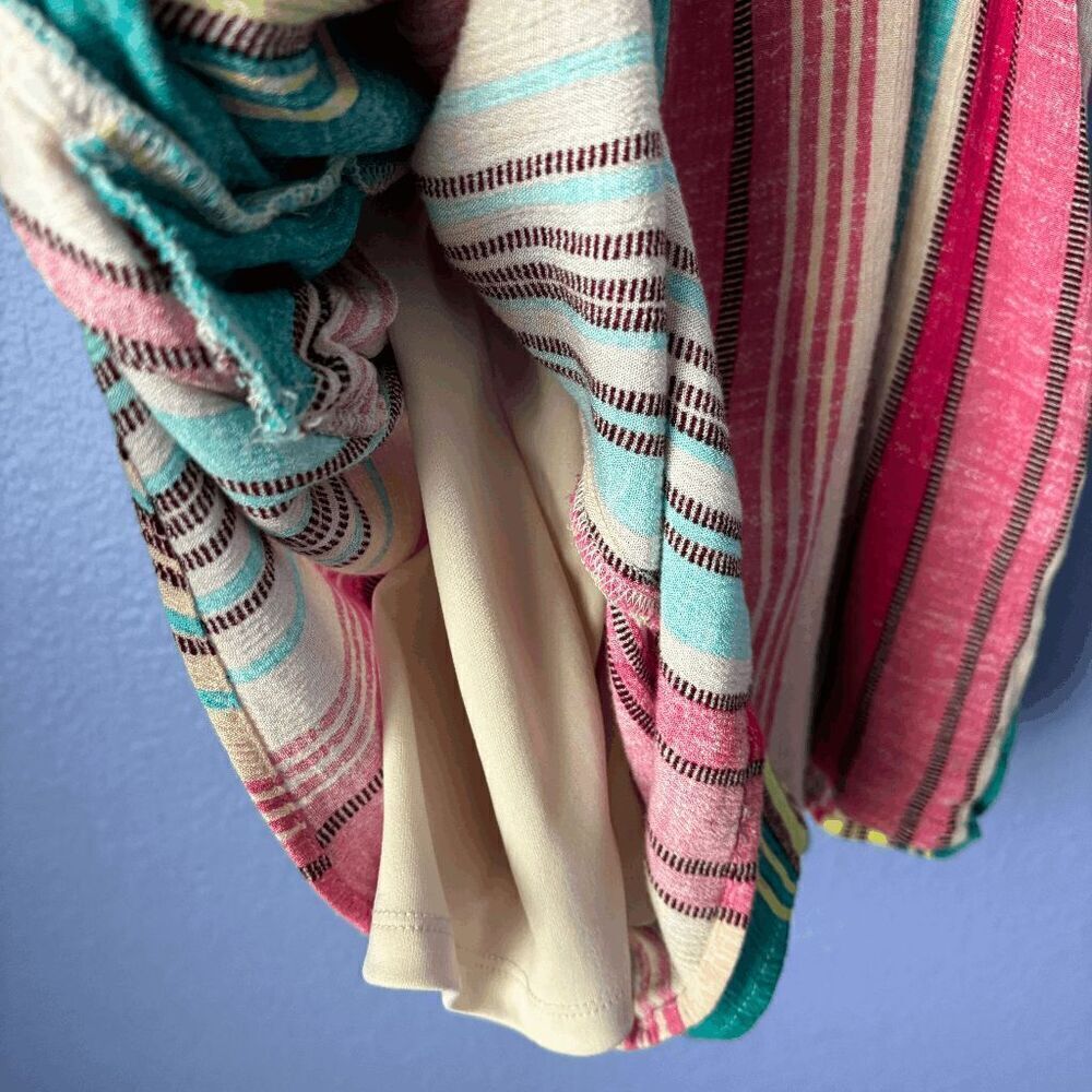 Red Camel One Shoulder Multi Color Romper Western… - image 5